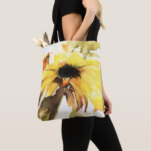 Tasche von Sonnenblumen
