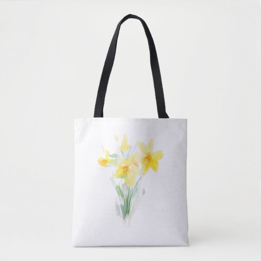 Tasche Watercolor Dandelion (Vorderseite)