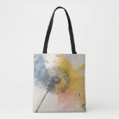 Tasche Watercolor Dandelion (Vorderseite)