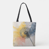 Tasche Watercolor Dandelion (Rückseite)