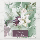 Tasche Weinetikett (Einzelnes Label)