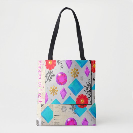 Tasche 'Whisper of Light Gem Pattern' (Vorderseite)