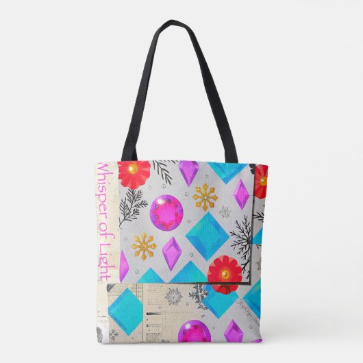 Tasche 'Whisper of Light Gem Pattern' (Rückseite)