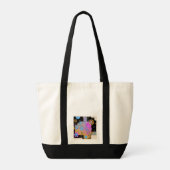 Tasche 'Whisper of Light Pink Blue Gold' in Zweifa (Rückseite)