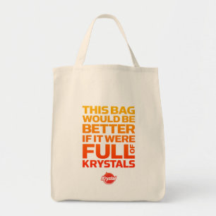 Tasche würde wenn voll von Krystals besser sein