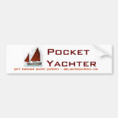 Tasche Yachters Autoaufkleber (Vorne)