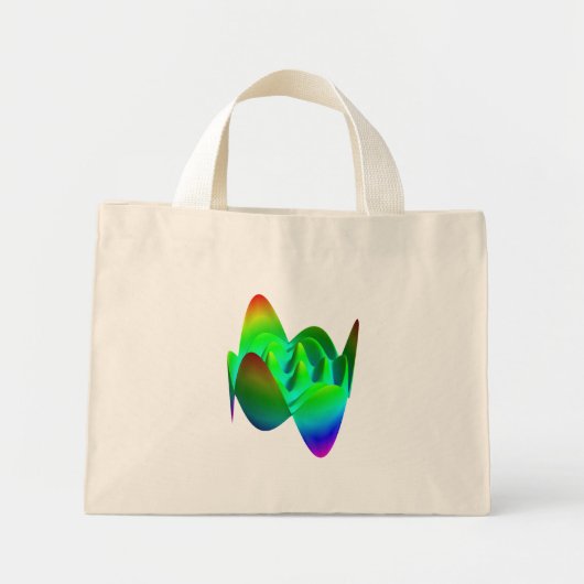 Tasche: Zernike polynomial Z(13, 3) Mini Stoffbeutel (Vorne)