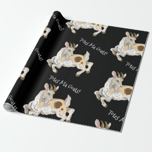 Tasche Ziegen Geschenkpapier