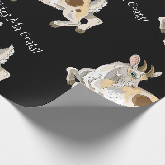 Tasche Ziegen Geschenkpapier (Ecke)