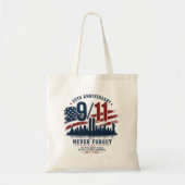 Tasche zum 25. Jahrestag NEVER FORGET (Vorne)