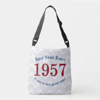 Tasche zum 60. Geburtstag 'Frauen 1957 ♥ Bestes Ja