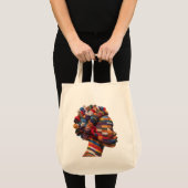 Tasche zum Feiern der farbenfrohen Kunst des Quilt (Vorderseite (Produkt))