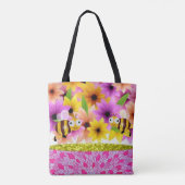 Tasche zum Muttertag Hummel (Rückseite)