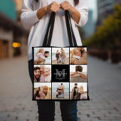 Tasche zur FotoCollage von 8 Fotos