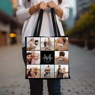 Tasche zur FotoCollage von 8 Fotos