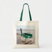 Tasche zur Leinwand des Haushalts "Der grüne Waren (Vorne)