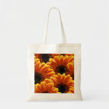 Tasche zur Sonnenblume Leinwand