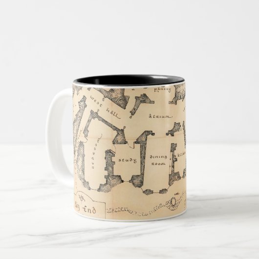 Tasche Zweifarbige Tasse (Vorderseite Links)