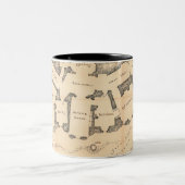 Tasche Zweifarbige Tasse (Mittel)