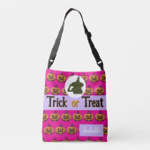 Tasche zwischen Trick oder Vorname, Foto lila (Rückseite)