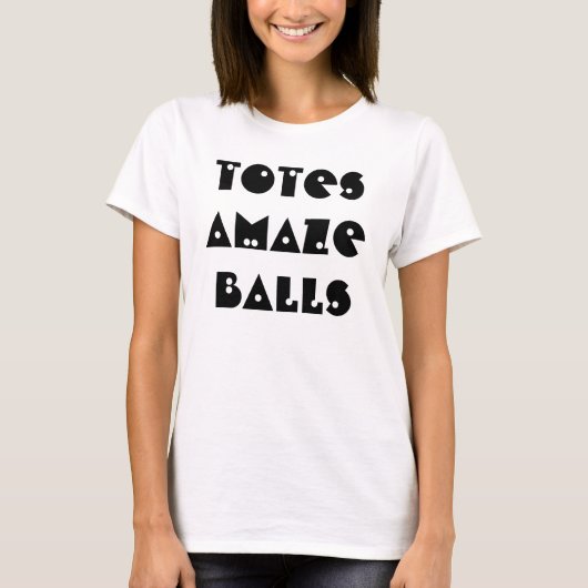 Taschen Amazeballs T-Shirt (Vorderseite)