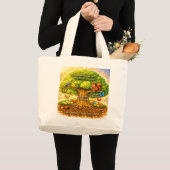 Taschen aus Stoff oder Einkaufstaschen, auch Trage (Vorderseite (Produkt))