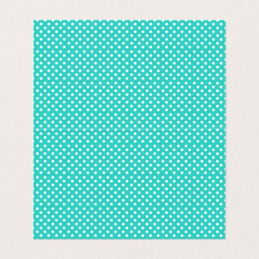 Taschen-Deckel der Türkis-graue Visitenkarten (Innenseite Aufgefaltet)