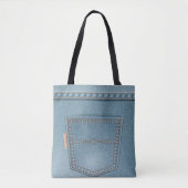 Taschen-Denim-Blue Jeans Tasche (Vorderseite)