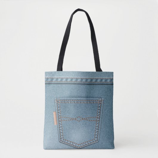 Taschen-Denim-Blue Jeans Tasche (Vorderseite)
