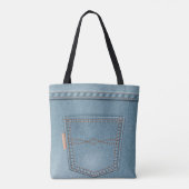 Taschen-Denim-Blue Jeans Tasche (Rückseite)