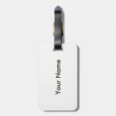 Taschen des Dramas Gepäckanhänger (Rückseite vertikal)