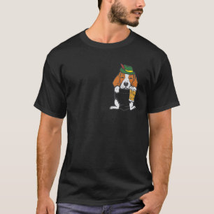 Taschen Deutsche Füße Oktoberfest Bayerischer Hund T-Shirt