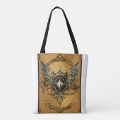 "Taschen, die Stil sprechen" Tasche (Rückseite)