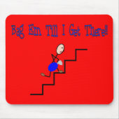 "Taschen-EM, bis ich dorthin" komme, Mousepad (Vorne)