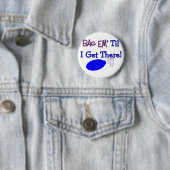 "Taschen-EM, bis ich dorthin" lustigen AtmungsT - Button (Beispiel)