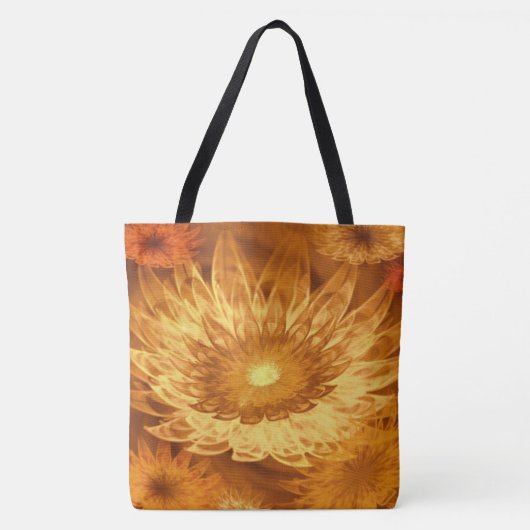 Taschen Fantasy Blume Gelb (Vorderseite)
