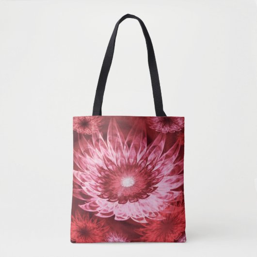 Taschen Fantasy Blume Rot (Vorderseite)