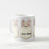 Taschen-Fee-Tasse Kaffeetasse (Vorderseite Links)