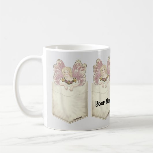 Taschen-Fee-Tasse Kaffeetasse (Links)