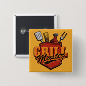 Taschen-Grill-Meister Button (Vorne & Hinten)