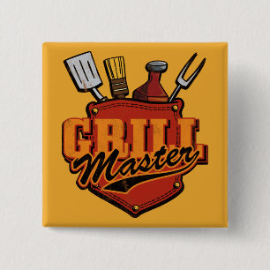 Taschen-Grill-Meister Button