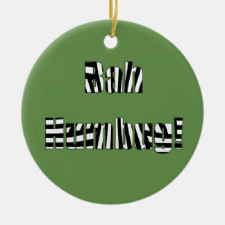 Taschen-Humbug fasst Weihnachtsdekoration ab Keramik Ornament