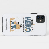 Taschen-Liebe – Du bist mein Held” PAPI Case-Mate iPhone Hülle (Rückseite (Horizontal))