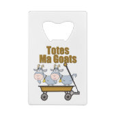 Taschen-MA-Ziegen Kreditkartenflaschenöffner (Rückseite)