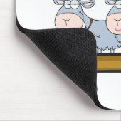 Taschen-MA-Ziegen Mousepad (Ecke)