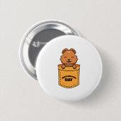 Taschen-Meme Groundhog Day 2023 Lustiger Groundhog Button (Vorne & Hinten)