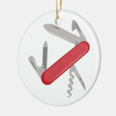 Taschen-Messer Keramikornament (Links)