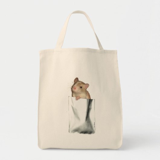 Taschen-Ratte (Gesicht) Tragetasche (Vorne)