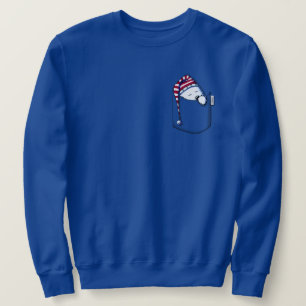 Taschen-Schläfer Westie KiniArt Sweatshirt