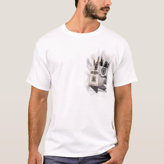Taschen-Schutz und Identifikations-Abzeichen T-Shirt (Vorderseite)